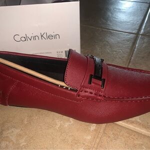Calvin Klein men's Magnus Weave Emboss loafers 9.5 Brand New, never worn